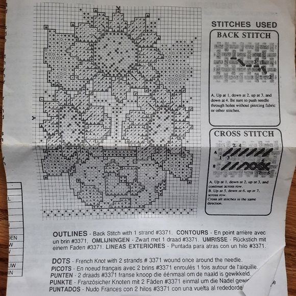 Needle work fabric - Picture 7 of 7